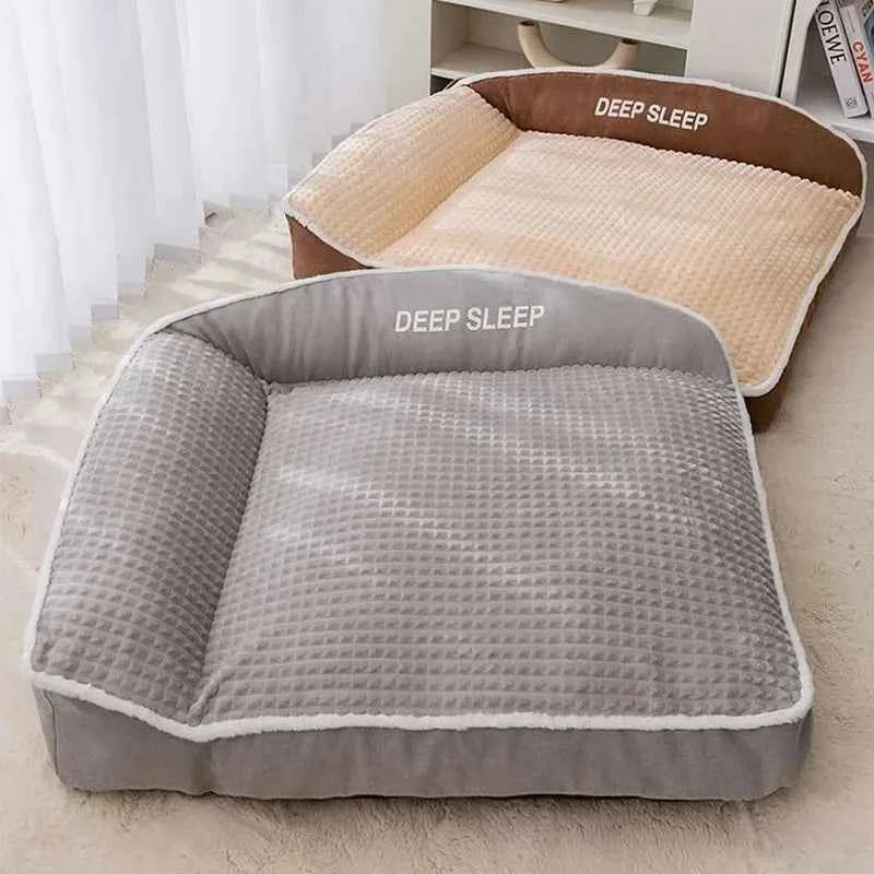 Warm Pet Sofa Bed – Seasonal Dog & Cat Basket for Small to Large Pets