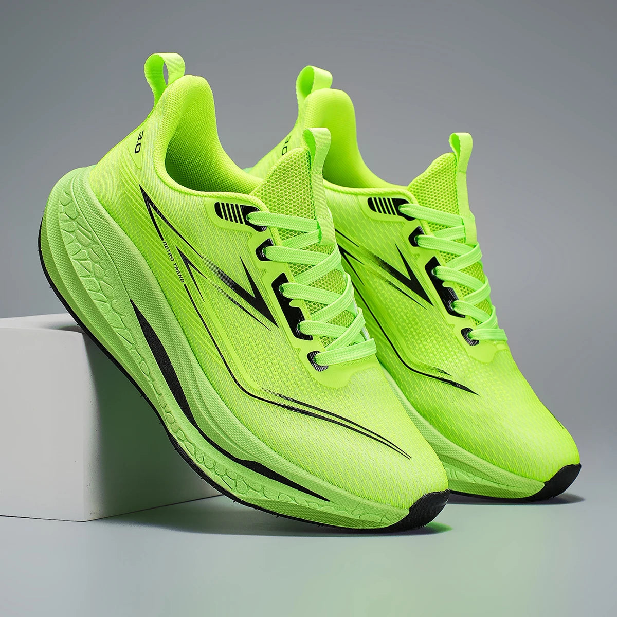 Men's Large Size Breathable Mesh Trainers | Hiking & Running Sports Shoes - Dripshop