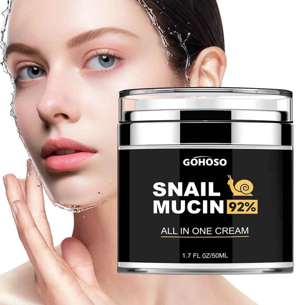 ENVISHA Snail Mucus Face Cream – Firming, Whitening & Anti-Ageing Moisturiser