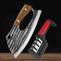 Stainless Steel Forged Kitchen Knife – Effort-Saving Meat Cleaver & Vegetable Knife