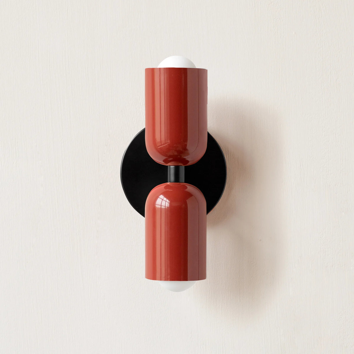 Nordic Modern 2-Head LED Wall Sconce | Colourful Lampshade | Bedroom & Kids Room - Dripshop