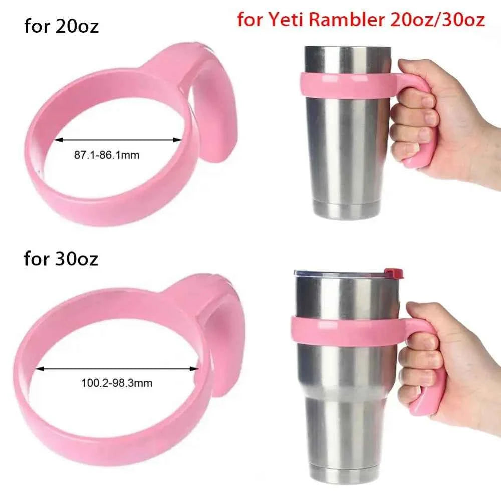 Tumbler Cup Handle – Travel Mug Holder for 20oz & 30oz Water Bottles