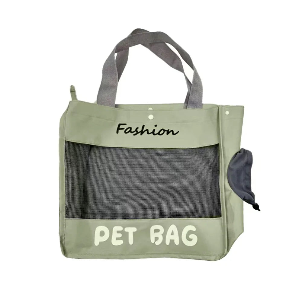 Portable Breathable Pet Carrier Bag – Large Capacity Travel Bag for Cats & Dogs - Dripshop