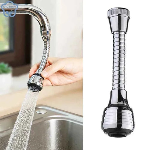 360° Rotatable High-Pressure Faucet Extender – Water-Saving Kitchen & Bathroom Bubbler