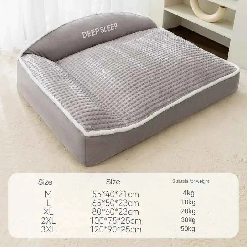 Warm Pet Sofa Bed – Seasonal Dog & Cat Basket for Small to Large Pets