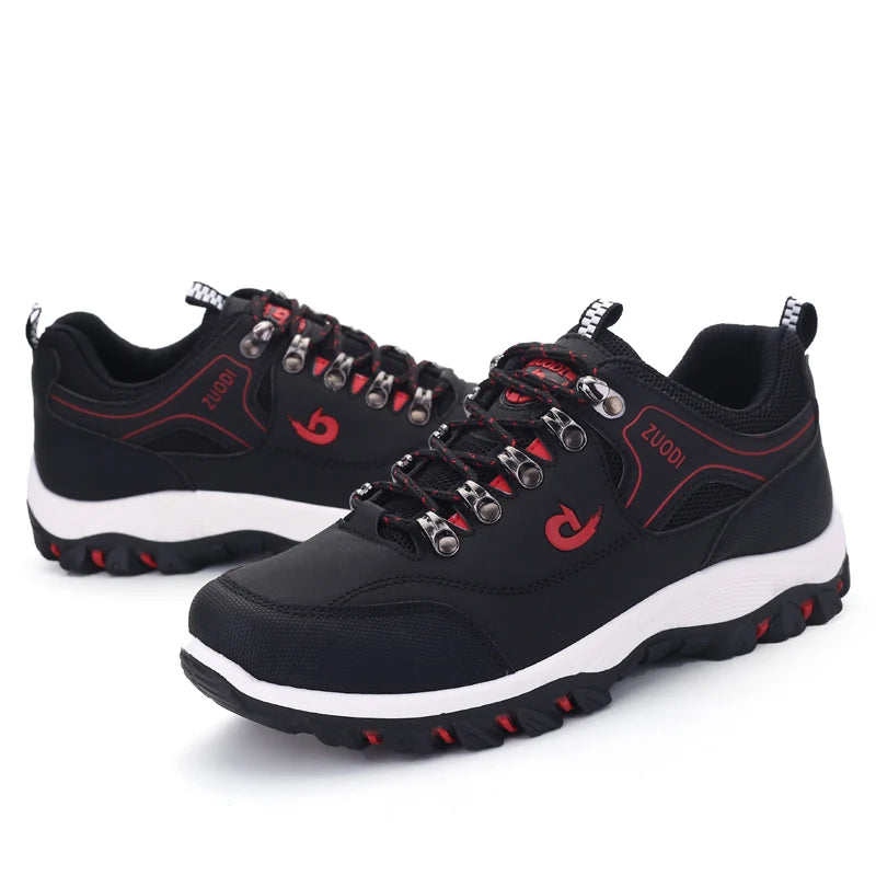 Men's Waterproof EVA Hiking Shoes – Anti-Slip Leather Outdoor Sports Shoes for Camping & Running 2025 - Dripshop