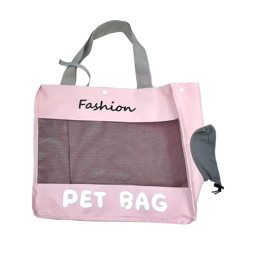 Breathable Pet Cat Carrier Backpack – Outdoor Travel Bag for Cats & Small Dogs - Dripshop