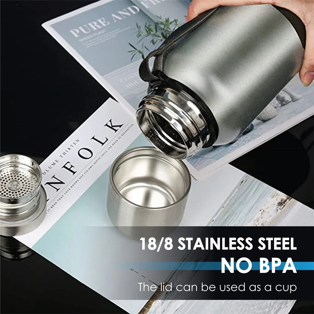 Double Wall Vacuum Thermal Flask – 500ml & 1000ml