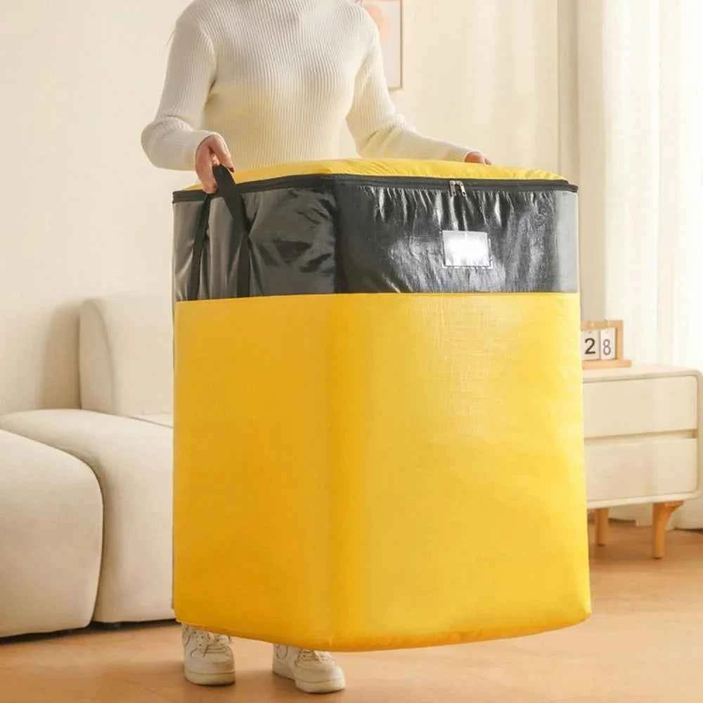 Large Capacity Waterproof Moving & Storage Bag – Durable Luggage Packing Bag for Clothes & Quilts