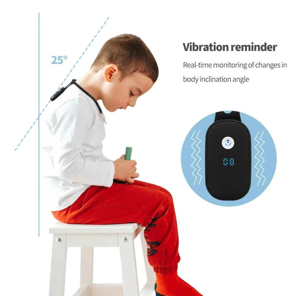 Smart Posture Trainer – Wearable Back Straightener with Vibration Reminder