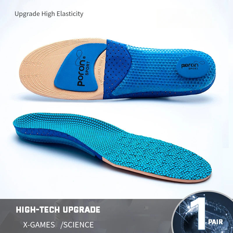 Shock-Absorbing Sports Insoles – Arch Support Breathable Shoe Pads for Men & Women (2/4 Pairs) - Dripshop