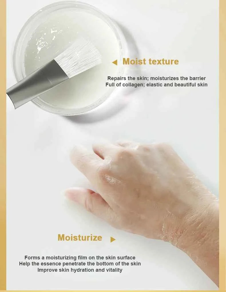 Korea Miracle Peptide Face Mask – Lifting, Firming & Hyaluronic Acid SPA Skin Care