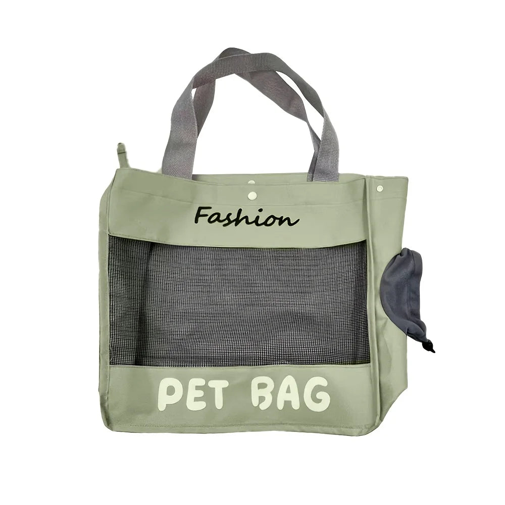 Breathable Pet Cat Carrier Backpack – Outdoor Travel Bag for Cats & Small Dogs - Dripshop