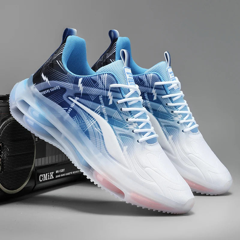 Men's Air Cushion Basketball & Running Shoes – Non-Slip Breathable Shock-Absorbing Sports Trainers - Dripshop