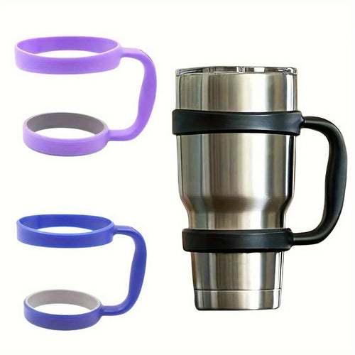 30oz Tumbler Double Loop Handle – Car Cup Holder for Thermos & Ice Cups