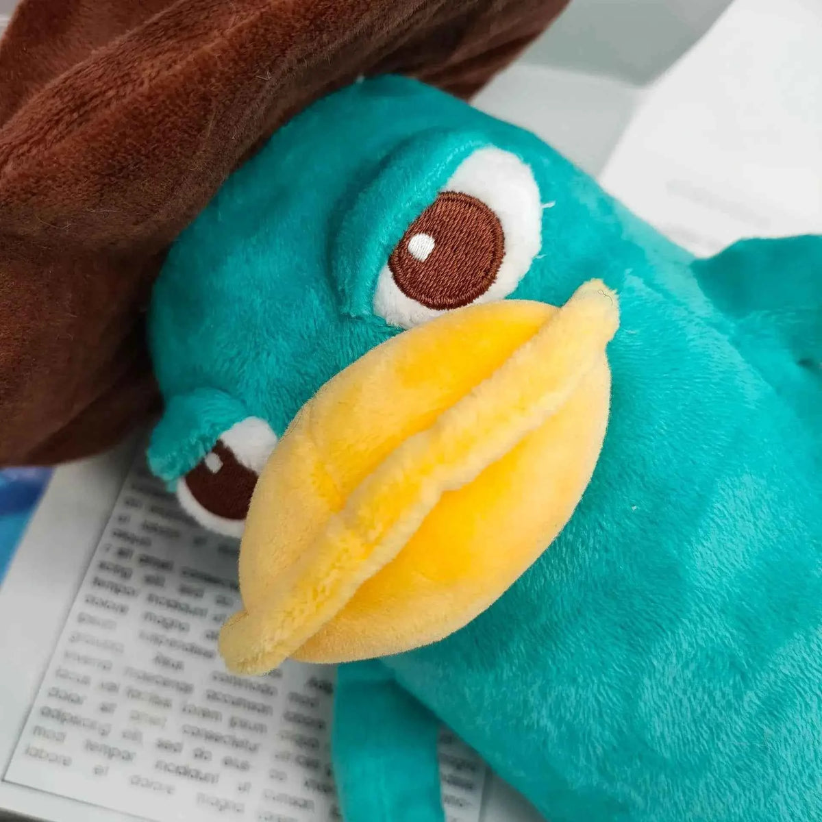 Perry the Platypus Plush Toy – Soft Stuffed Animal Christmas & Birthday Gift for Kids