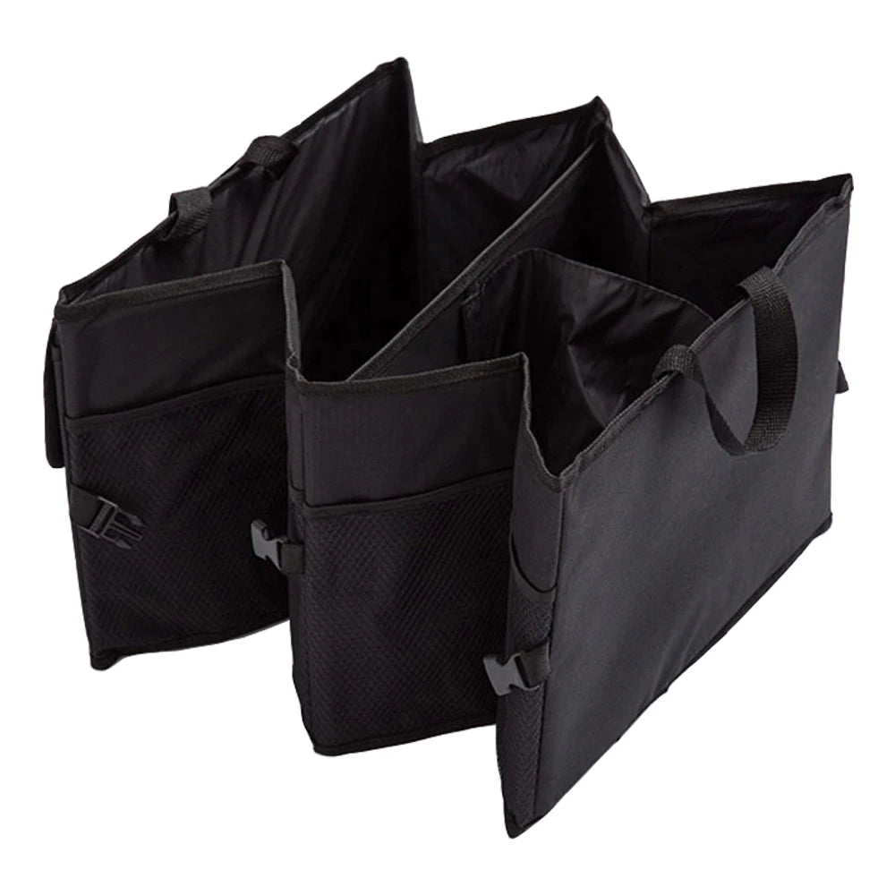 Collapsible Car Boot Organiser – Oxford Fabric Trunk Storage Box - Dripshop