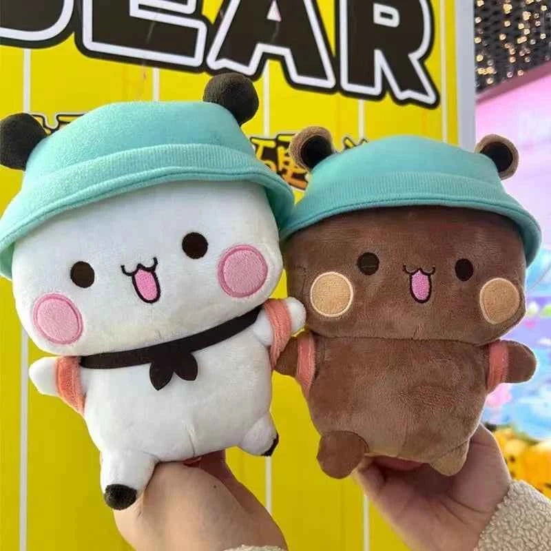 Kawaii Panda Expression Plush Toy – 3D Anime Pillow & Birthday Gift for Girls (20cm)