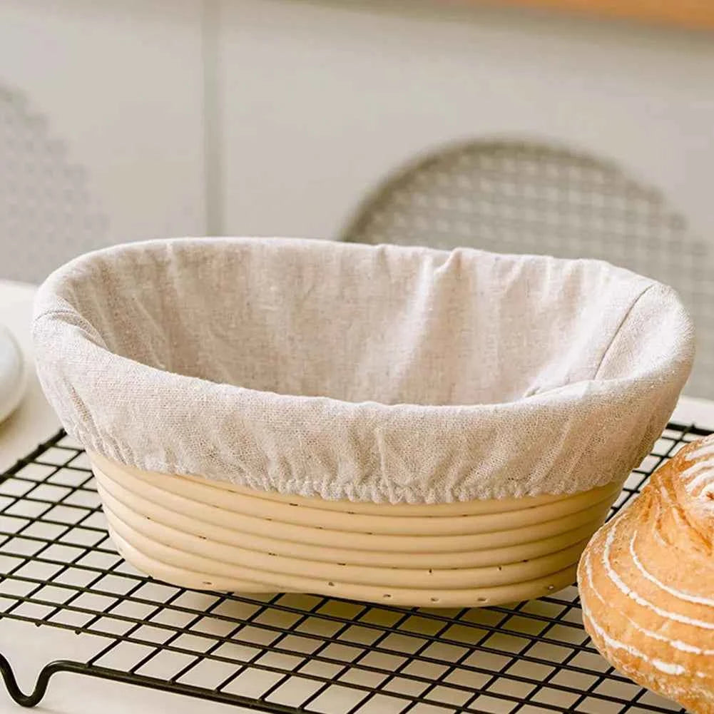 Sourdough Bread Basket Cloth Liner – Reusable Proofing & Fermentation Cover
