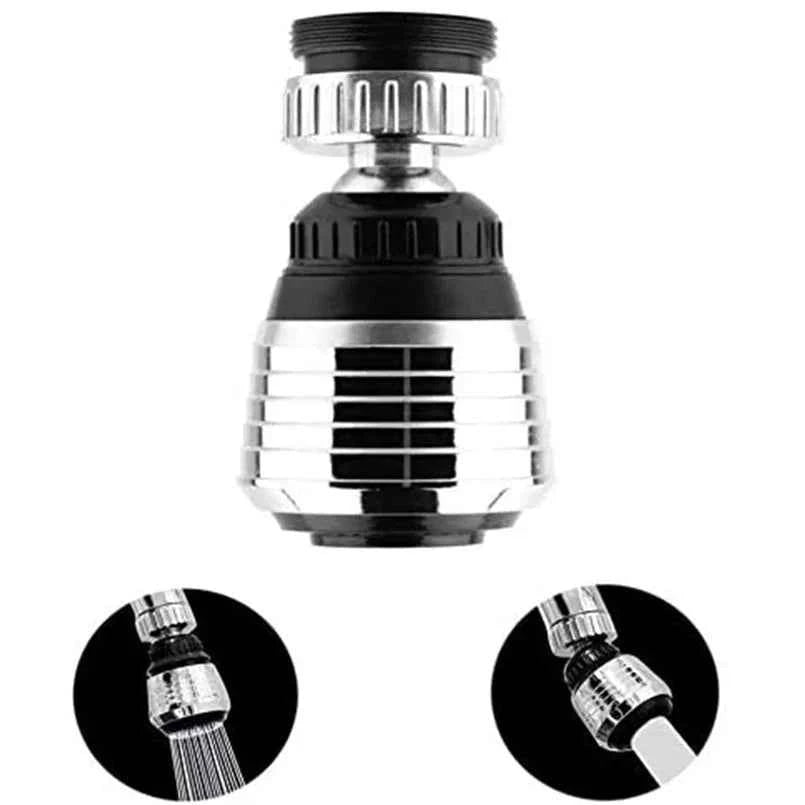 360° Rotatable High-Pressure Faucet Extender – Water-Saving Kitchen & Bathroom Bubbler