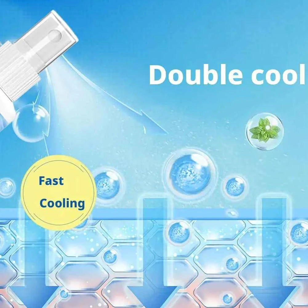 100ml Instant Cooling Spray – Portable Ice-Effect Body & Face Mist for Training & Summer