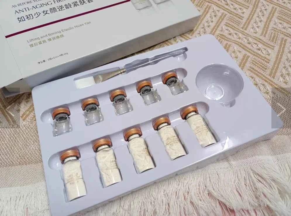 Korea Miracle Peptide Face Mask – Lifting, Firming & Hyaluronic Acid SPA Skin Care