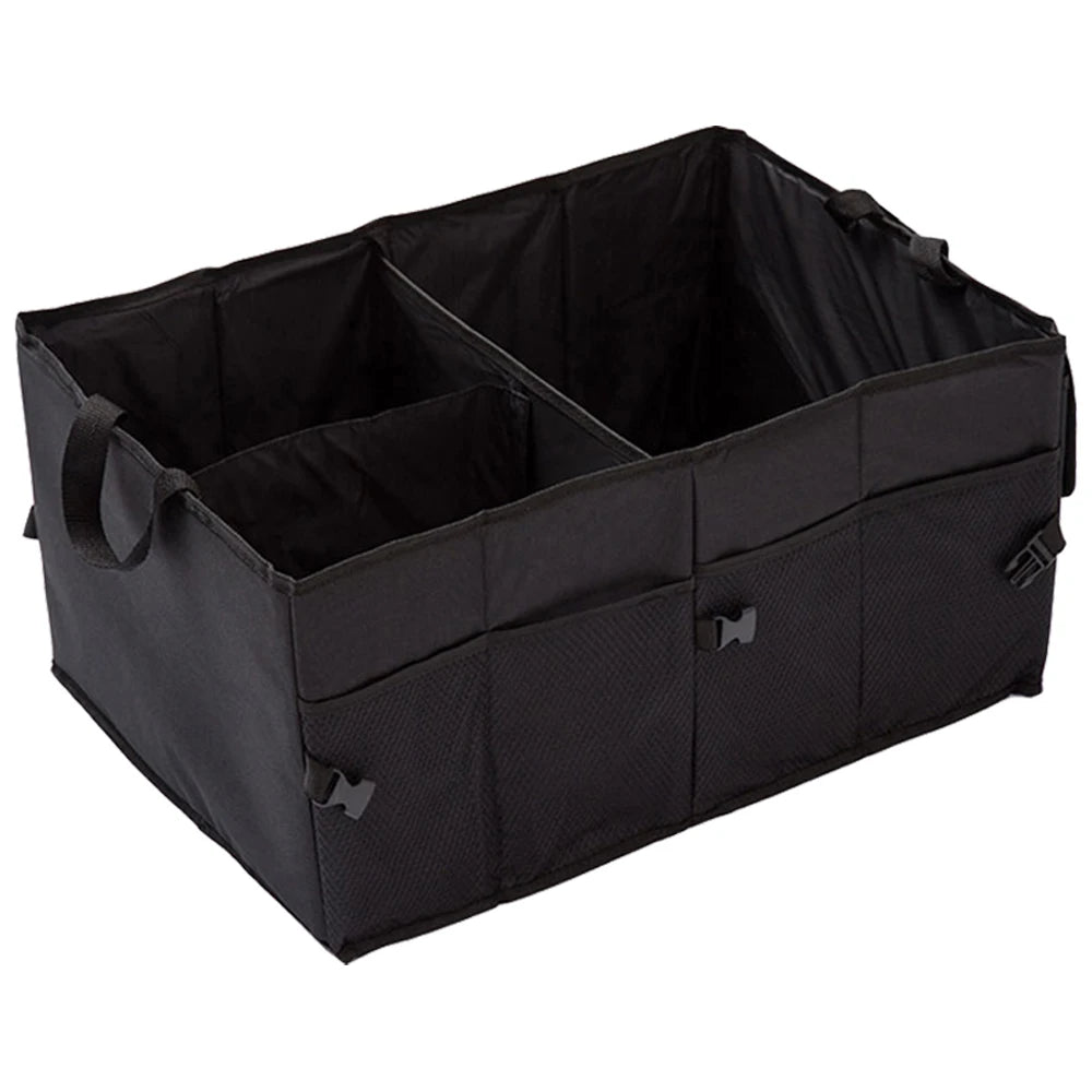 Collapsible Car Boot Organiser – Oxford Fabric Trunk Storage Box - Dripshop