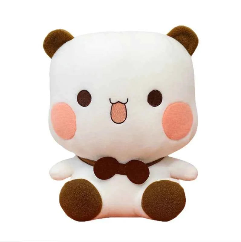 Bubu & Dudu Panda Bear Plush Toy – Kawaii Stuffed Animal Sleeping Doll