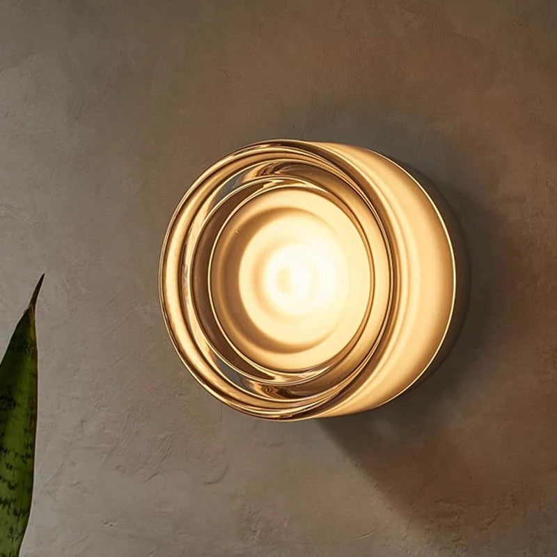 Modern LED Wall Lamp Living Room Amber Jelly Decor Wall Sconces  Corridor Study Dining Room  Home Decoration Smokey Grey Fixture - Dripshop