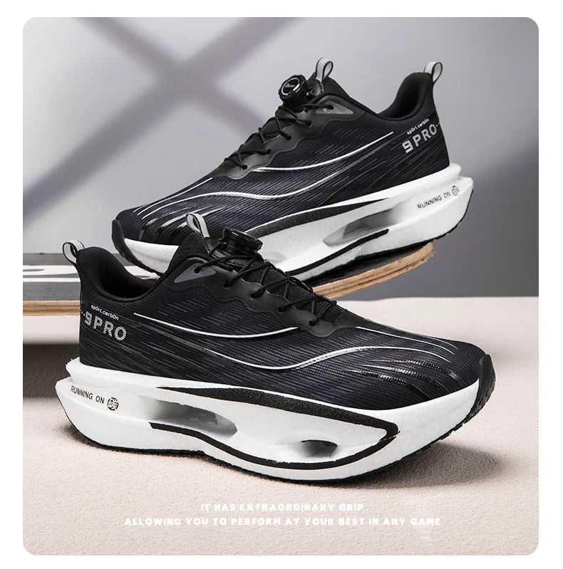 Carbon Board Marathon Running Shoes | Lightweight Breathable Sneakers for Men & Women - Dripshop