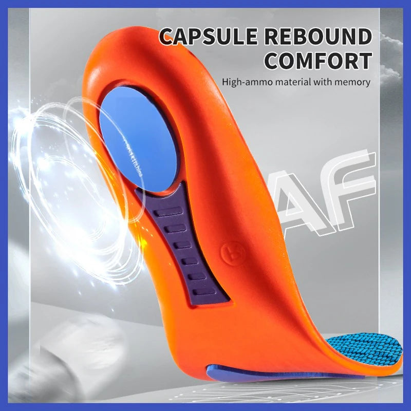 Shock-Absorbing Sports Insoles – Arch Support Breathable Shoe Pads for Men & Women (2/4 Pairs) - Dripshop