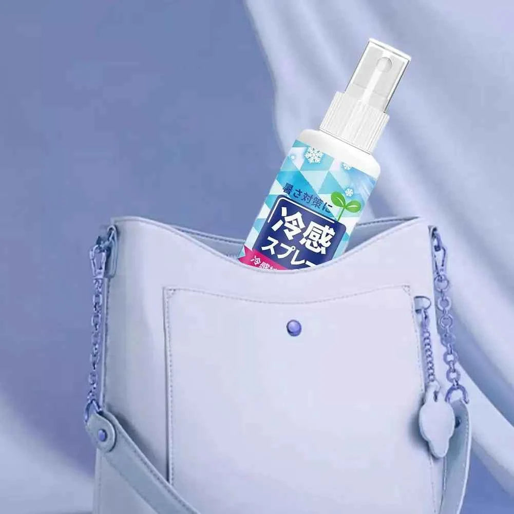 100ml Instant Cooling Spray – Portable Ice-Effect Body & Face Mist for Training & Summer