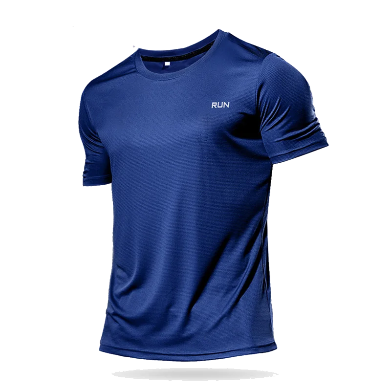 Men's Quick-Dry Running T-Shirt | Lightweight Gym Sport Top - Dripshop
