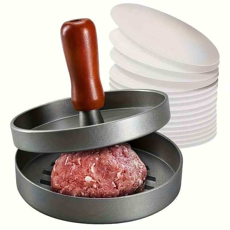 Non-Stick Burger Press & Patty Maker – BBQ & Camping Grill Tool