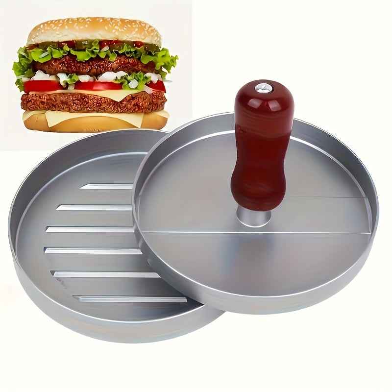 Non-Stick Burger Press & Patty Maker – BBQ & Camping Grill Tool