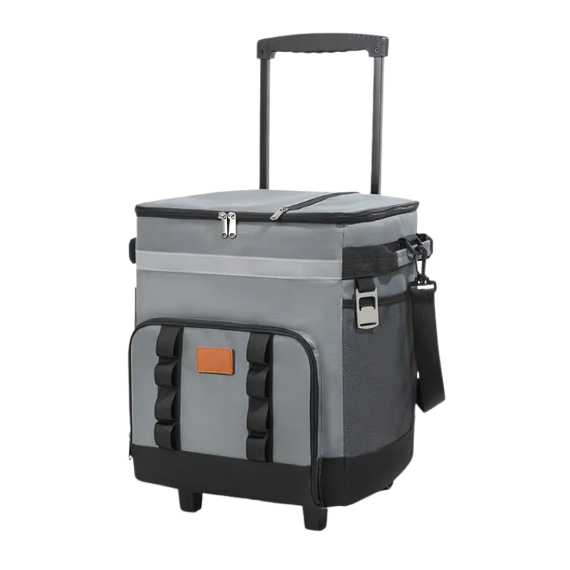 Rolling Insulated Cooler Bag – Large Wheeled Refrigerated Truck Bag - Dripshop